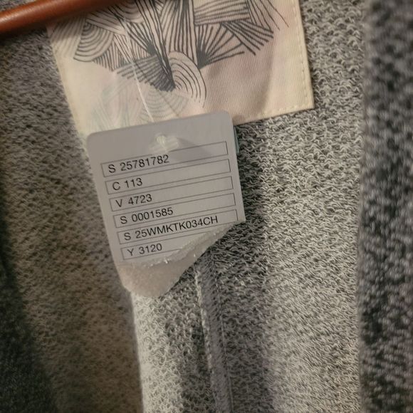 NEW Urban Outfitters•Kimchi Blue Open Waterfall Cotton Cardigan Sweater - Picture 10 of 10